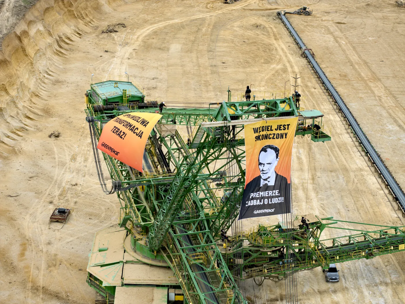 greenpeace protest kopalnia turów pge