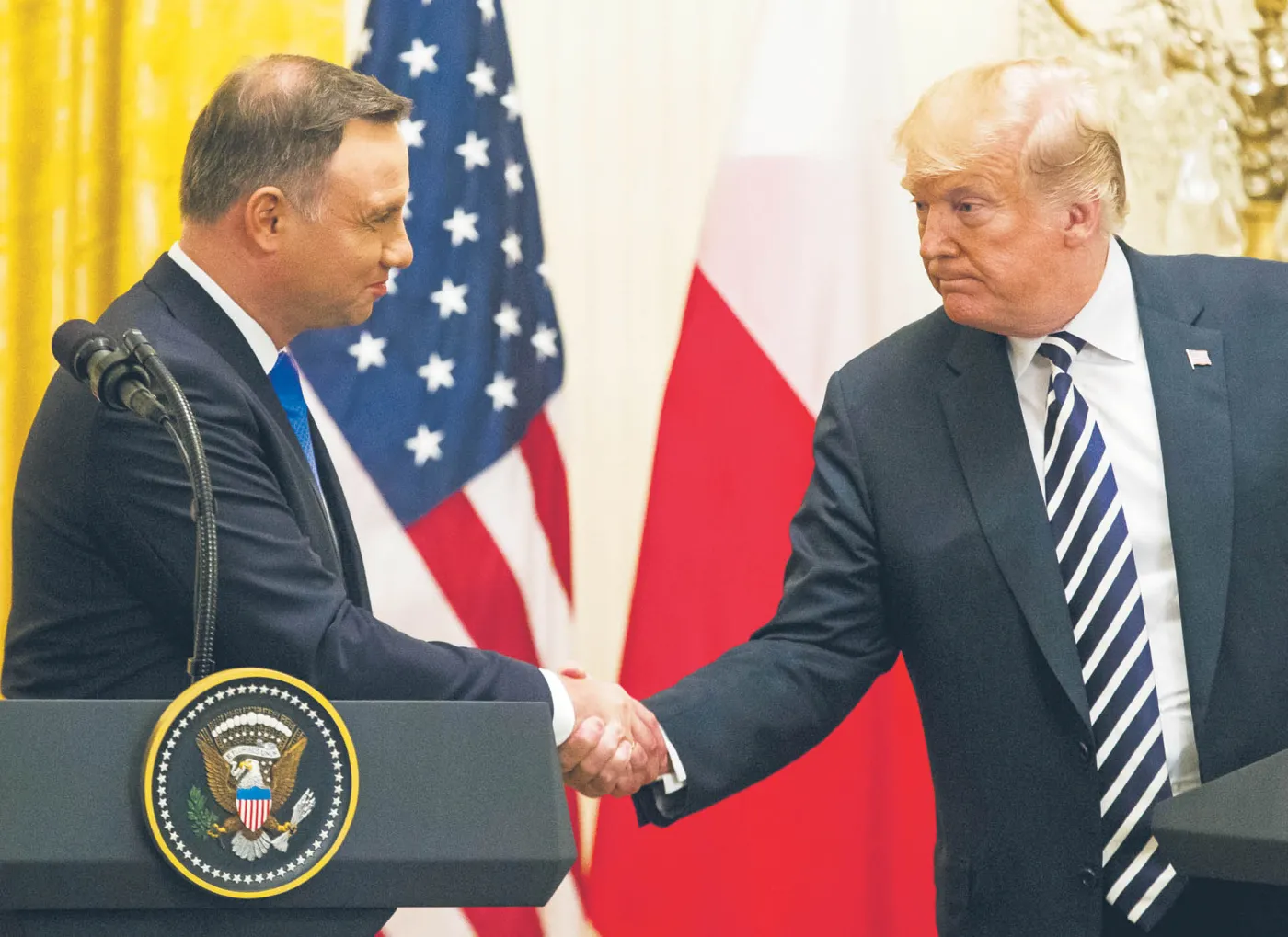 Trump rozważa stałe bazy w Polsce