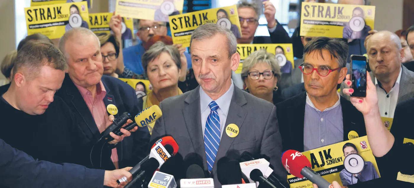 Bezrobotni i emeryci zastąpią strajkujących