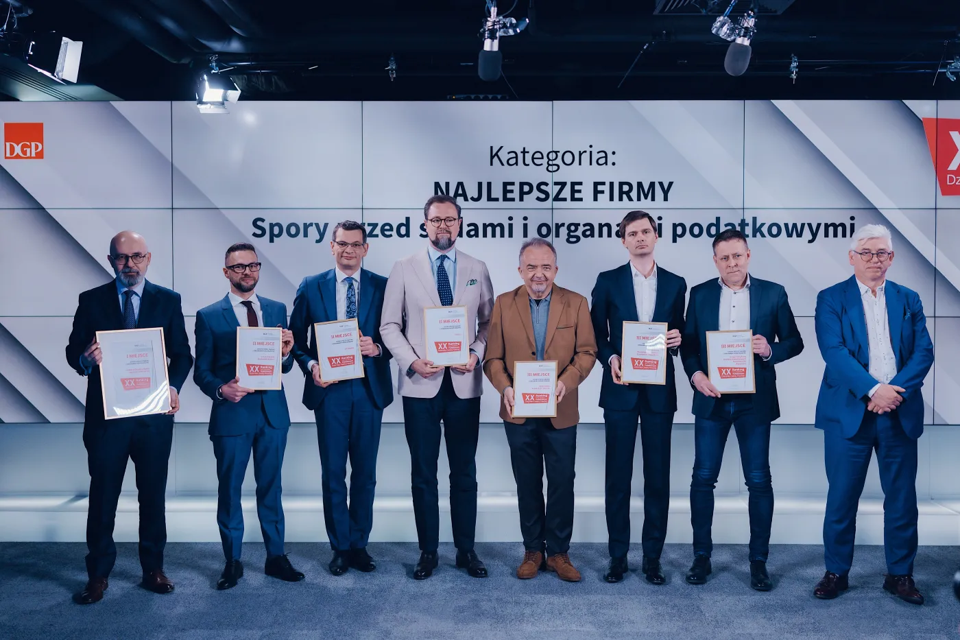 Tomasz Michalik (MDDP), Marcin Zarzycki (LTCA), Michał Goj (EY), Jan Furtas (Crido), Jarosław Bieroński (SK&S); Bartosz Barański (Deloitte), Marisz Unisk (ISP), Mirosław Michna (KRDP)