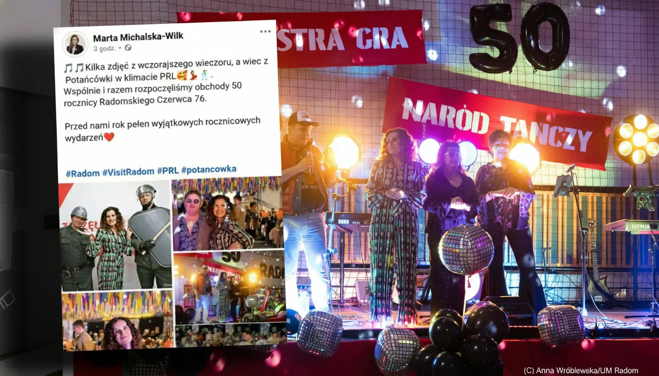 Dancing na szosie E7. Co ma wspólnego tuląca zomowców prezydent Radomia i Roman Giertych