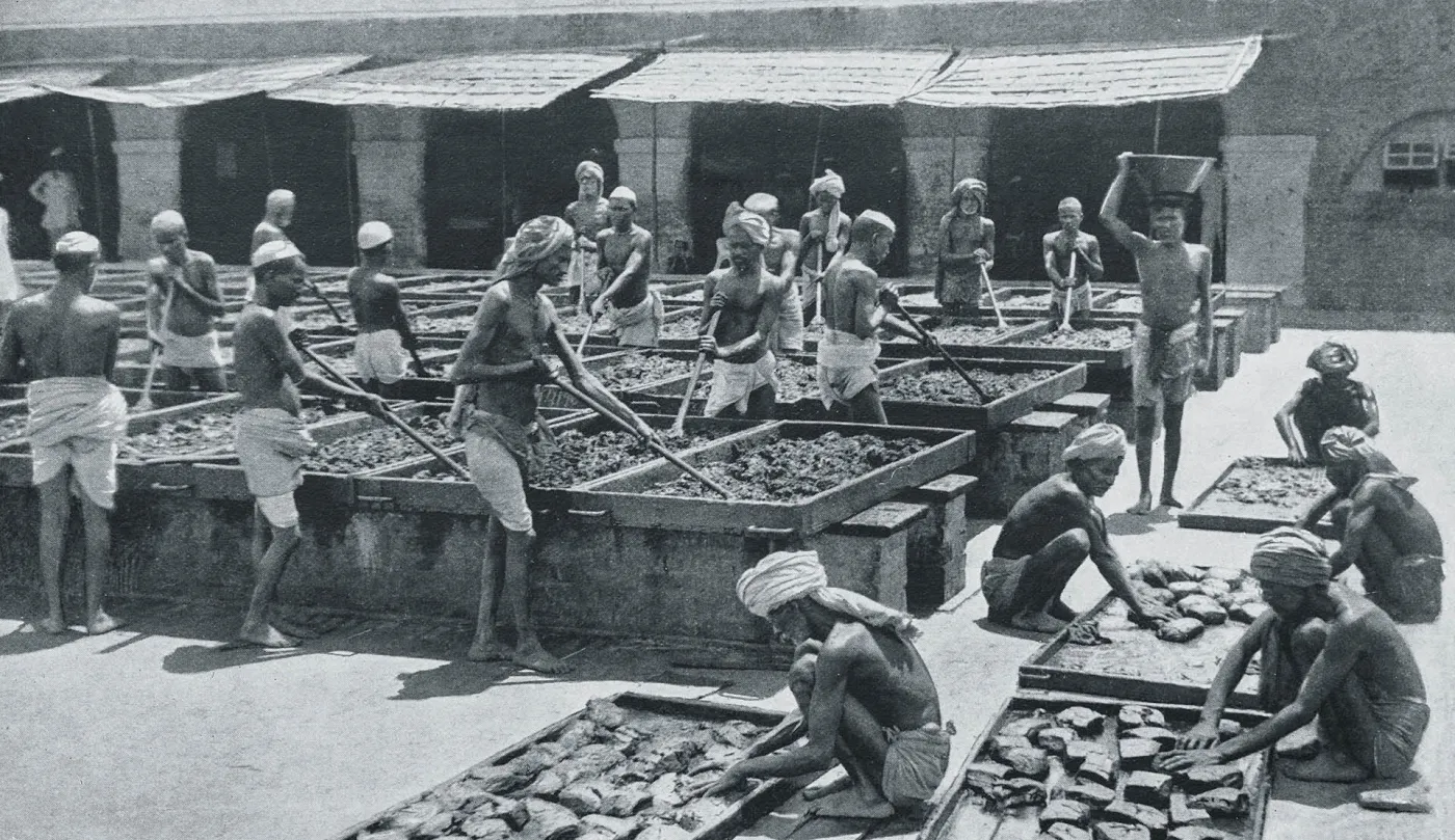 Produkcja opium w brytyjskich Indiach