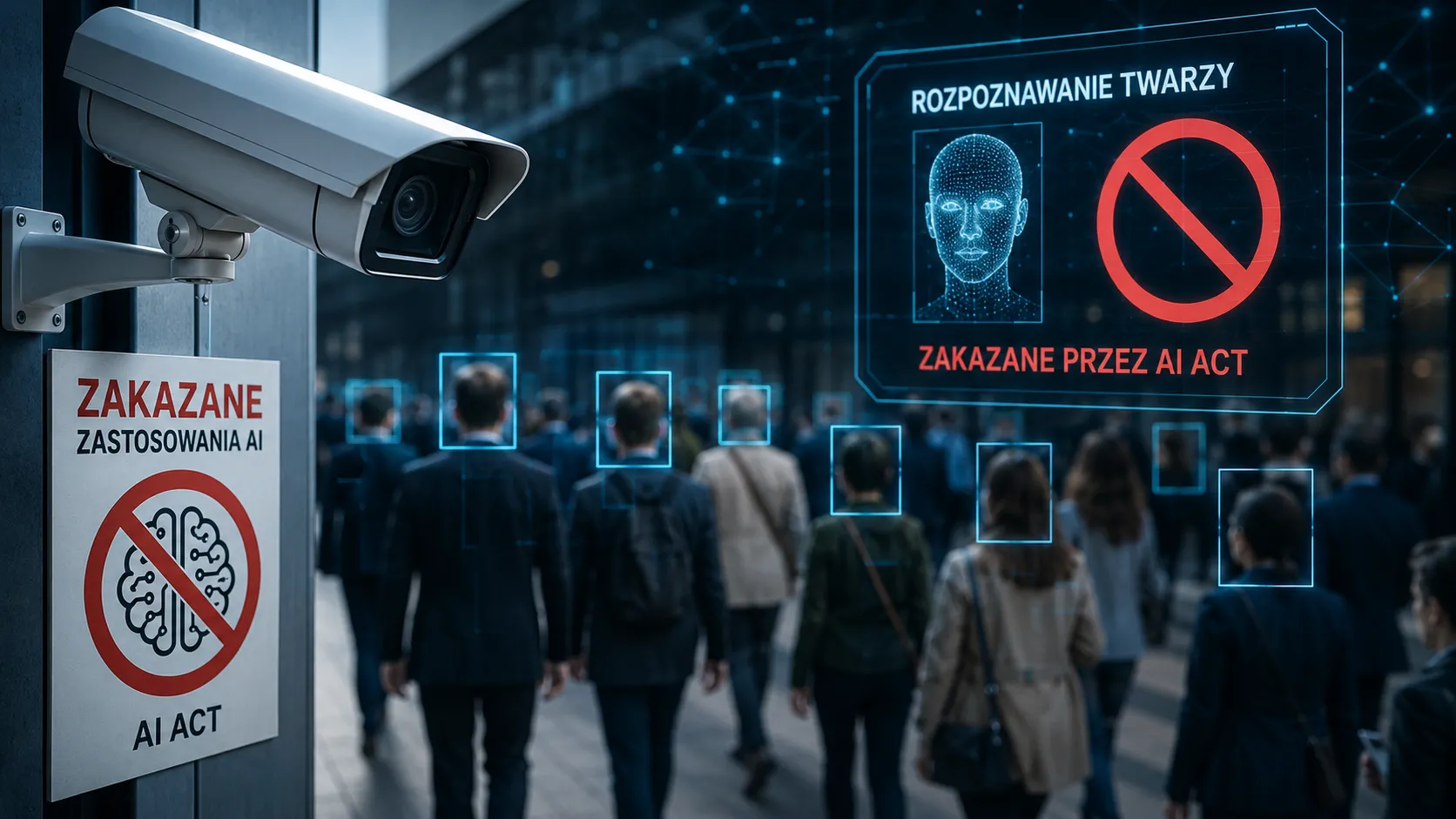 Zakazane zastosowania AI. Tych systemów firmy i urzędy nie będą mogły używać