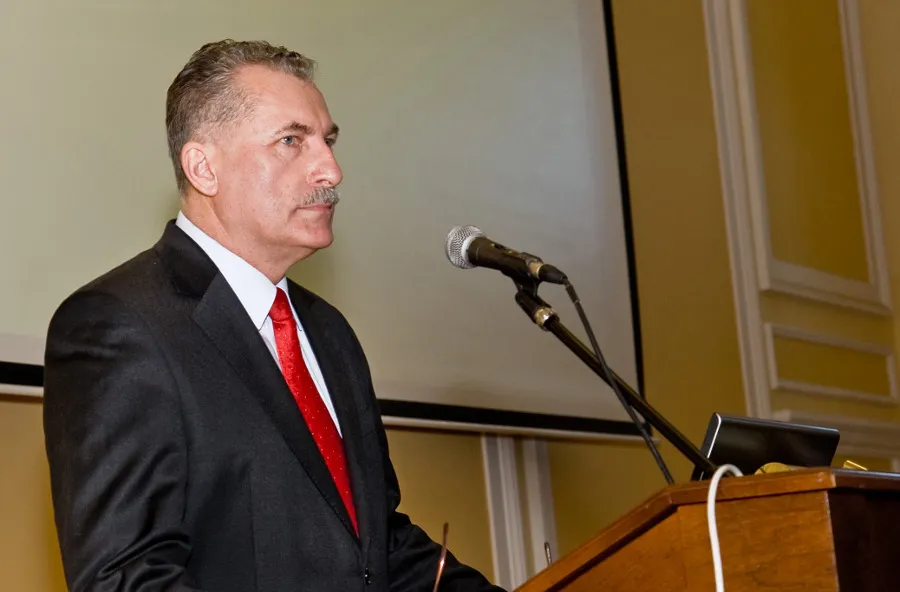 Marek Nościusz prezes Ogólnopolskiego  Stowarzyszenia Pracowników Służby BHP, członek Rady Ochrony Pracy fot Andrzej Jaworski 