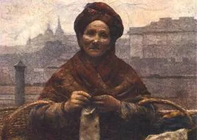 "Żydowka z pomarańczami", obraz Aleksandra Gierymskiego
