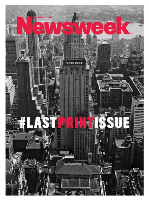 Ostatni papierowy Newsweek