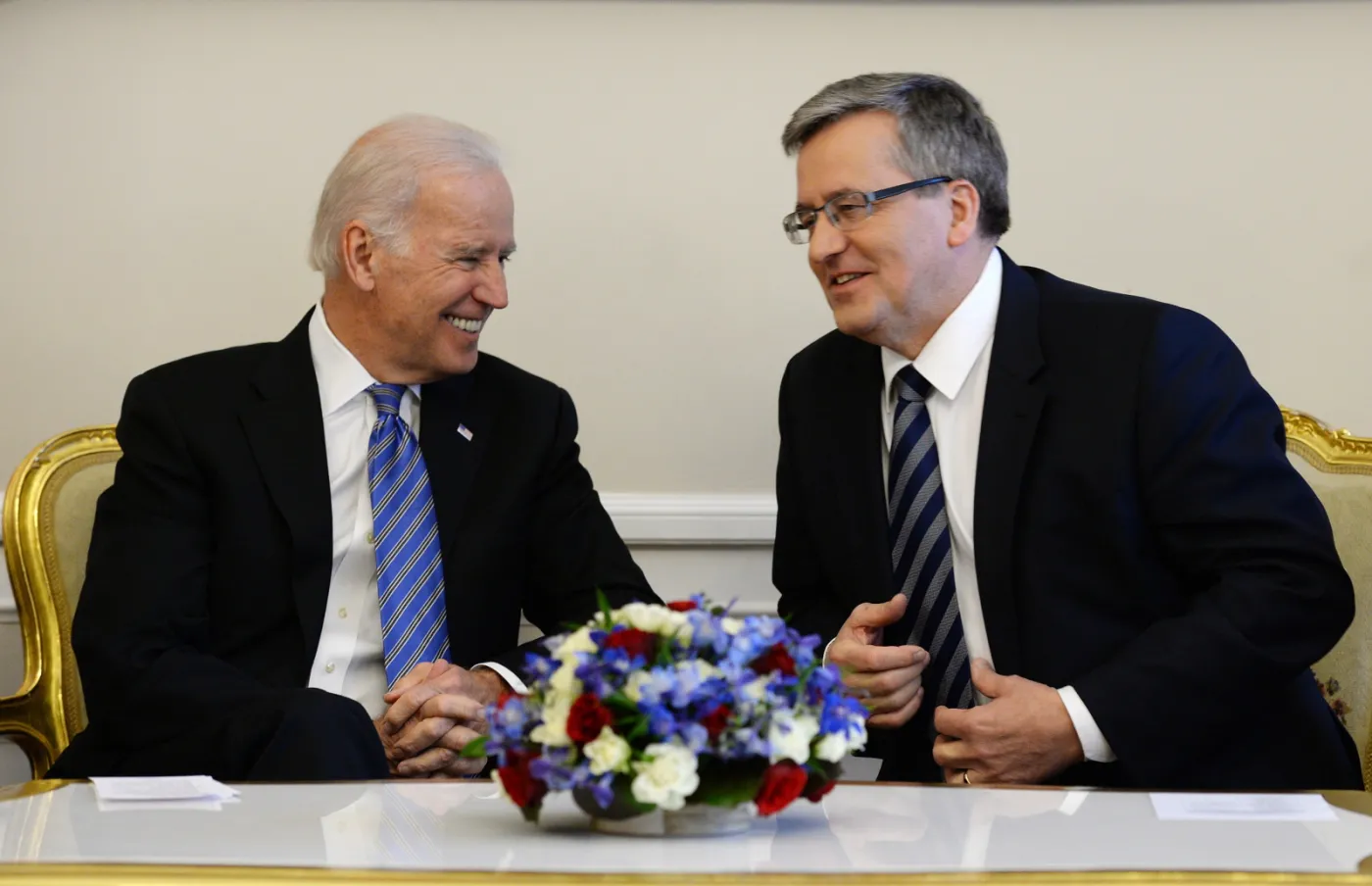 Biden po spotkaniu z Komorowskim: USA postrzegają Polskę jako mocnego sojusznika