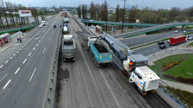 Warszawa: Remont mostu Łazienkowskiego rozpoczęty