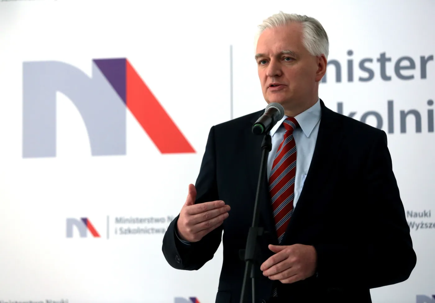 Wicepremier minister nauki i szkolnictwa wyższego Jarosław Gowin,