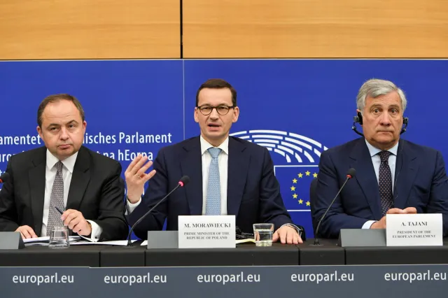 Premier o wystąpieniu w PE: Trzeba bronić racji naszego państwa, nawet w trudnych warunkach