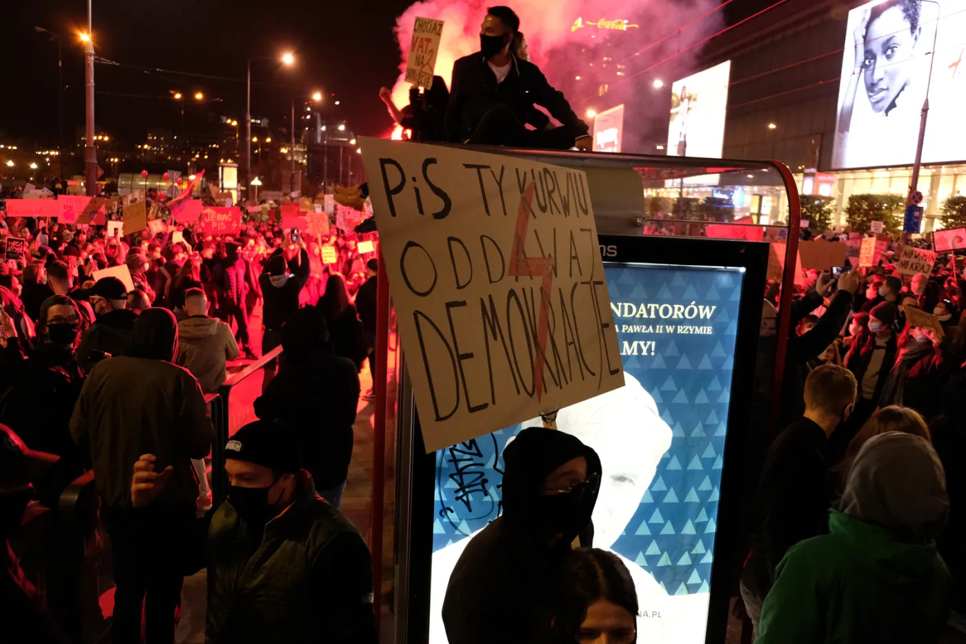 Strajk kobiet: Marsz na Warszawę