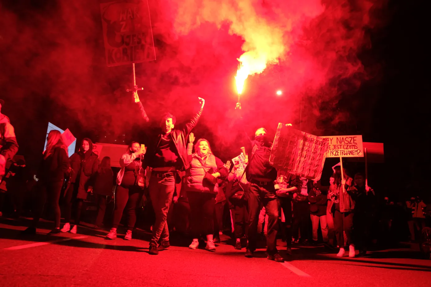 Strajk kobiet: Marsz na Warszawę