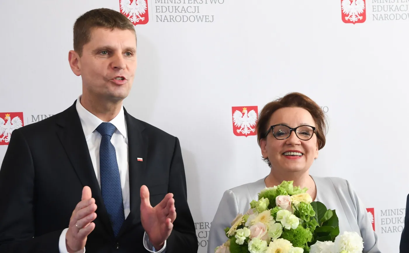 Piontkowski chwali reformę przeprowadzoną przez jego poprzedniczkę Annę Zalewską