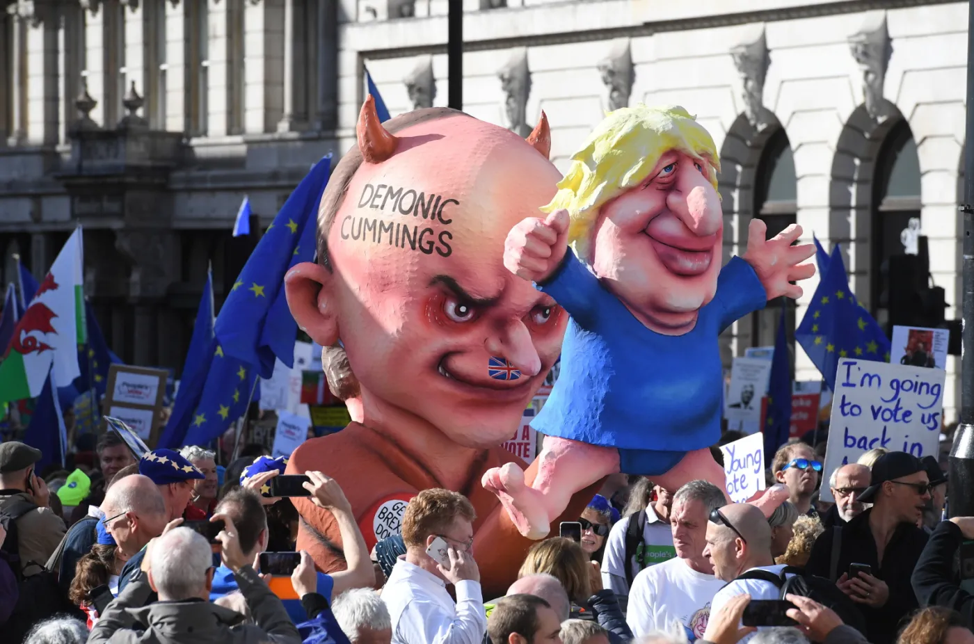 protest w Londynie przeciwko brexitowi 2
