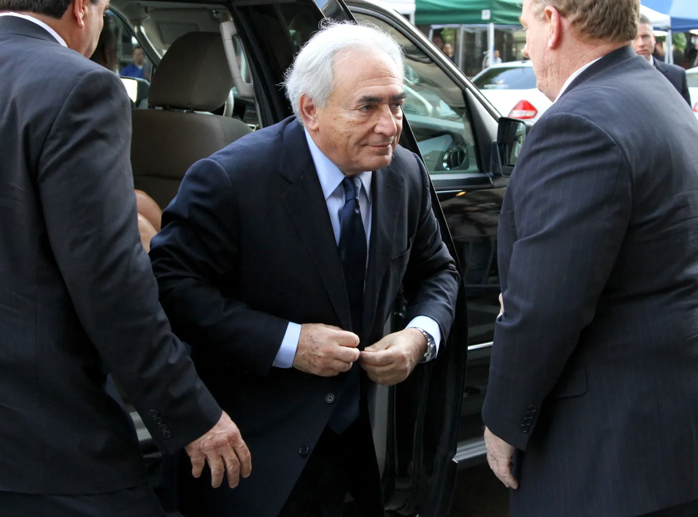 Dominique Strauss-Kahn przed sądem na Manhattanie