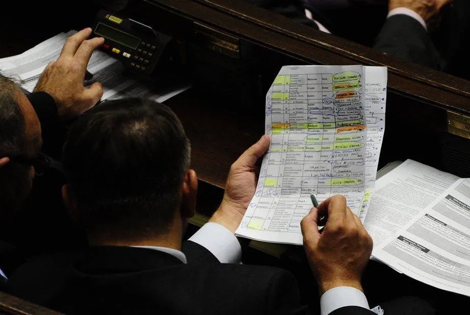 Waldemar Pawlak i jego lista/fot. Michał Rozbicki