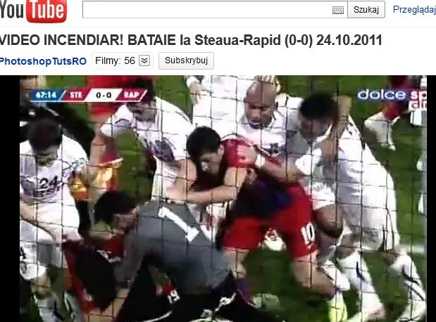 Rywale Legii pobili się w derbach Bukaresztu. Zobacz wideo