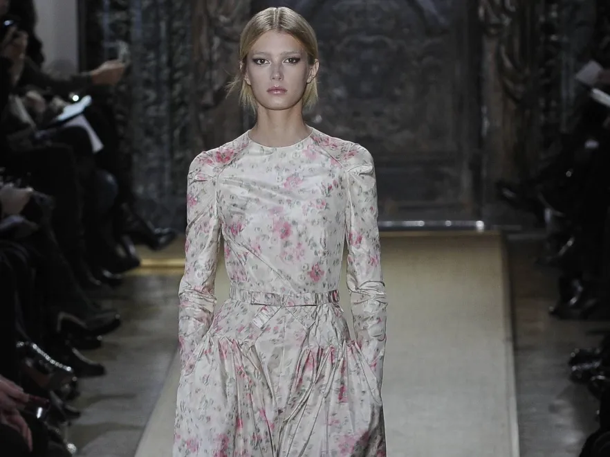 Pokaz haute couture Valentino wiosna/lato 2012.