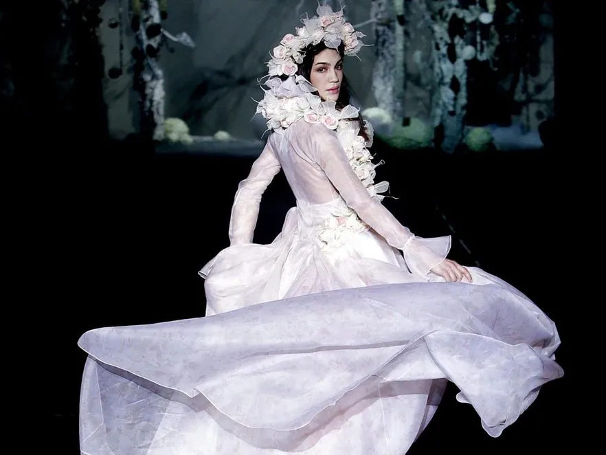 Pokaz kolekcji Francisa Montesinosa w ramach Mercedes-Benz Fashion Week w Madrycie