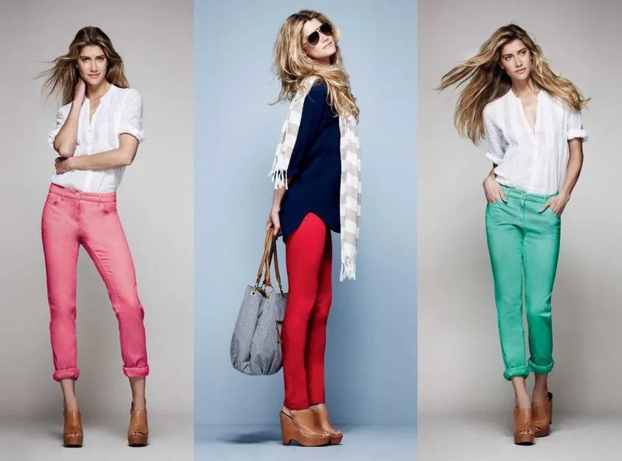 Noś dżinsy kolorowo! Pastele i inne modne barwy na twoich nogach