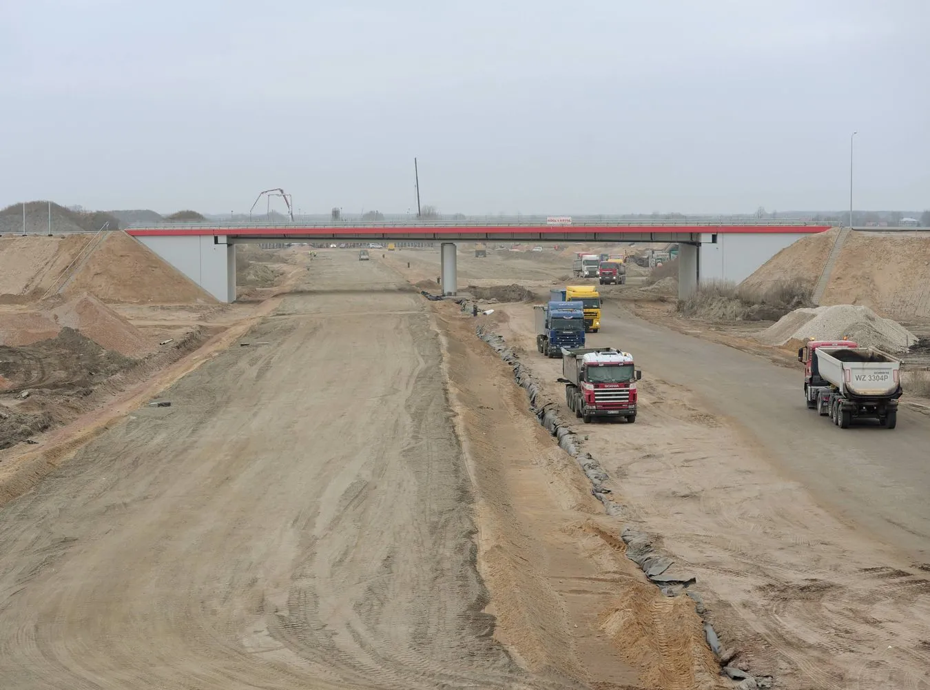 Budowa odcinka A2 Stryków - Konotopa 