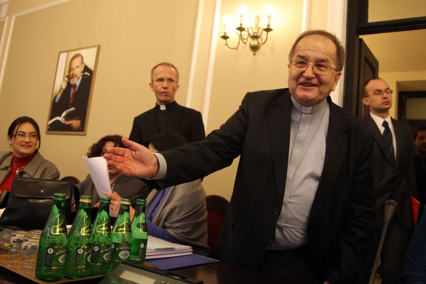 Ojciec Tadeusz Rydzyk na posiedzeniu komisji kontroli państwowej w Sejmie