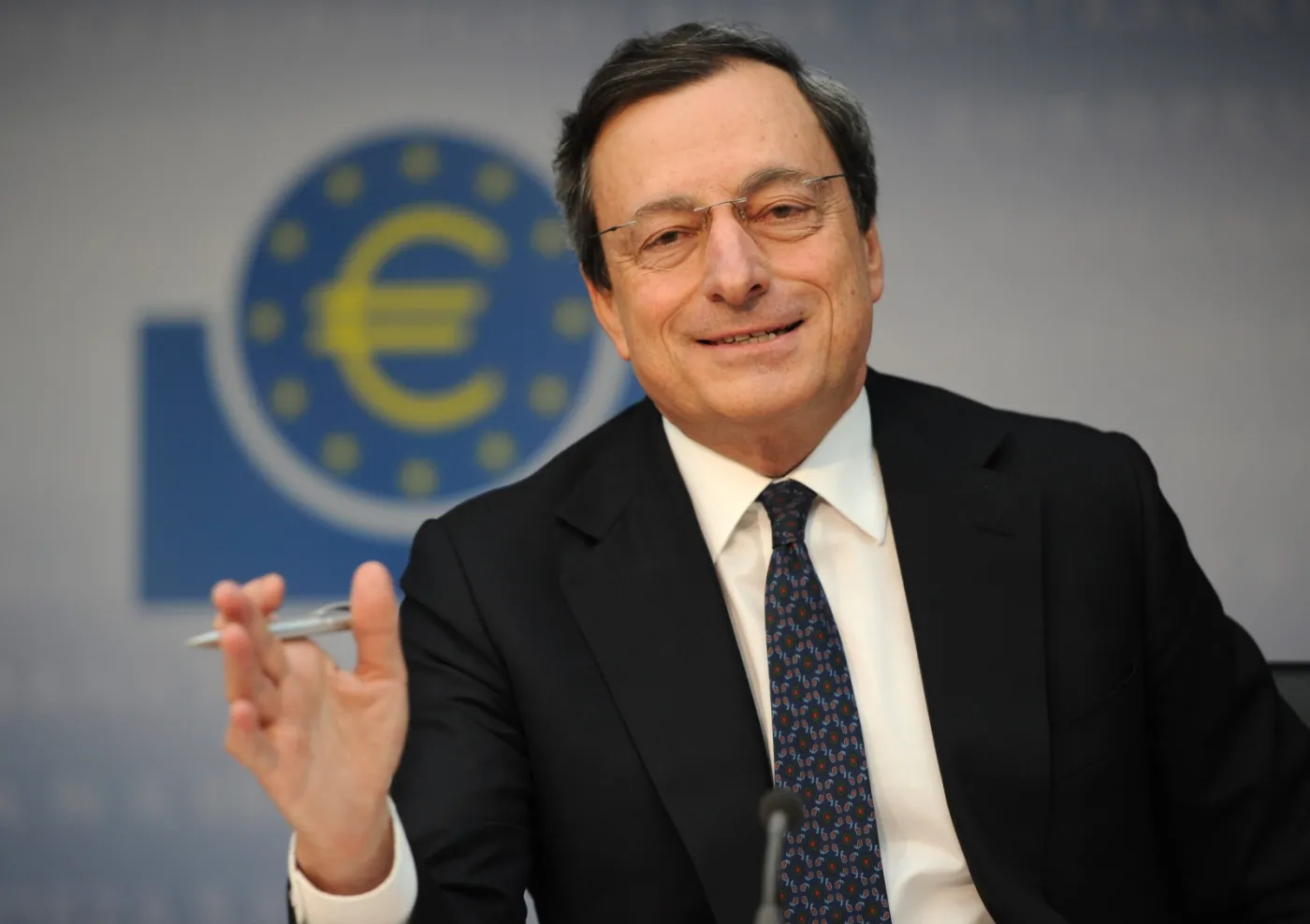 Szef Europejskiego Banku Centralnego Mario Draghi