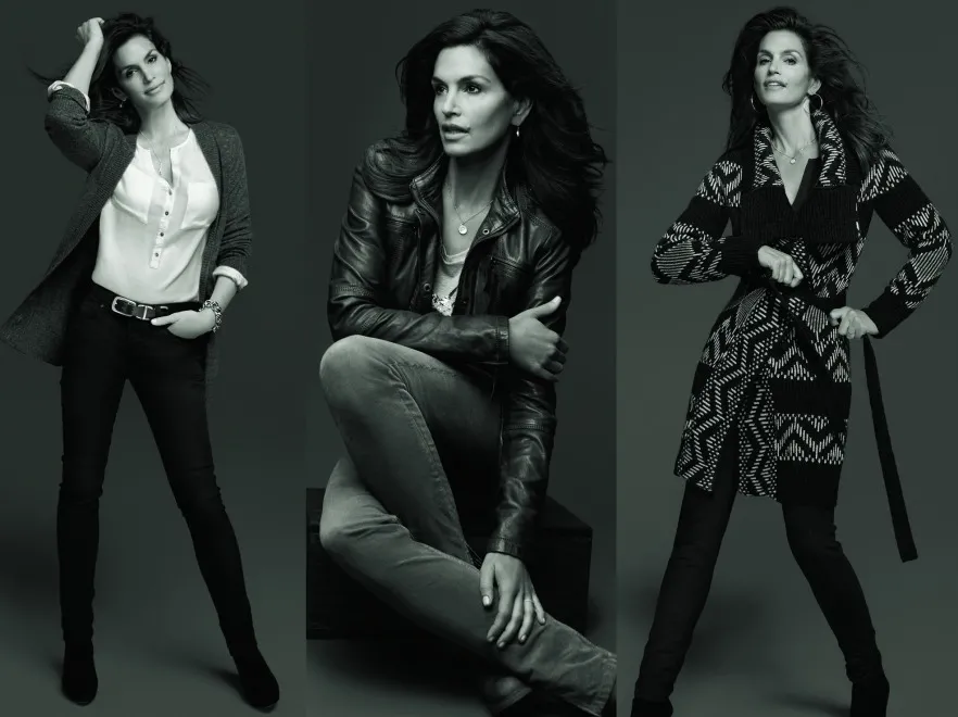 Cindy Crawford w kampanii C&A jesień/zima 2012/2013