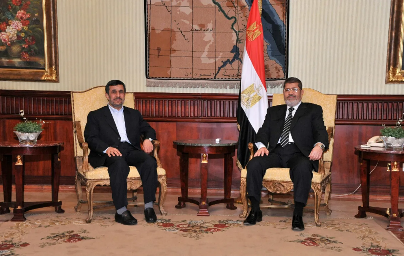 Prezydenci: Iranu, Mahmud Ahmadineżad i Egiptu, Mohamed Mursi