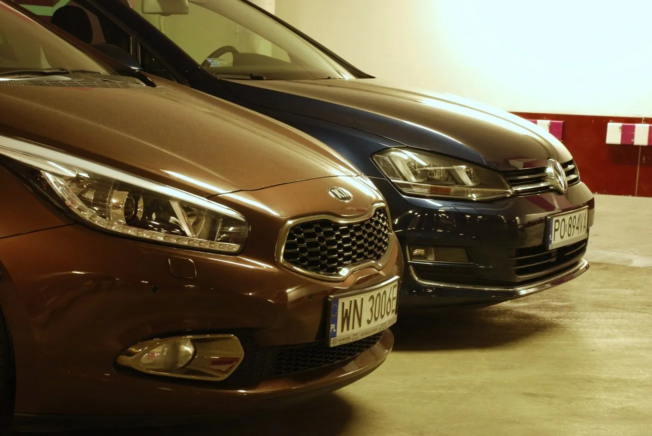 Kia cee'd kontra nowy volkswagen golf. Które kluczyki zabierasz do domu?