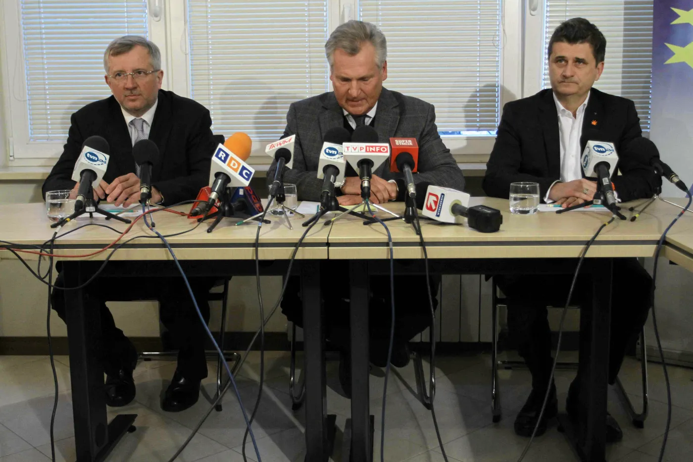 Marek Siwiec, Aleksander Kwaśniewski, Janusz Palikot