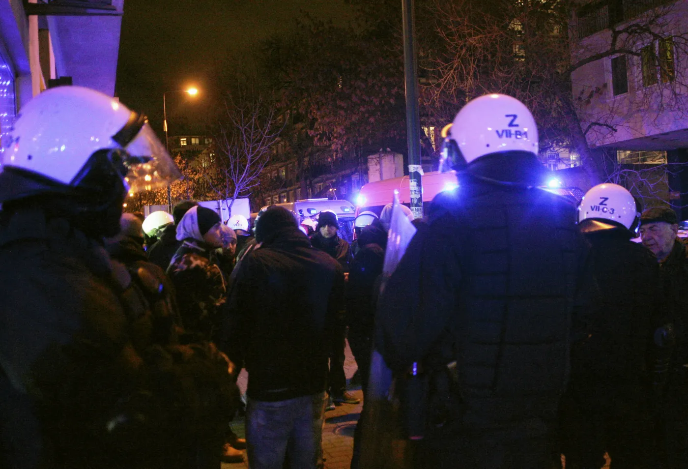Kibice Lazio Rzym zatrzymani przez policję w Warszawie