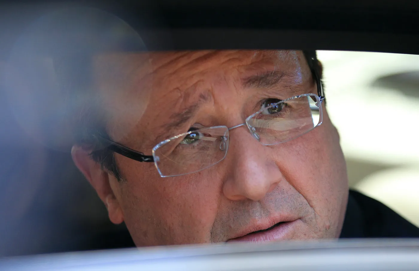 Prezydent Francji Francois Hollande w Afryce