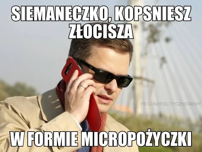Hofman pożycza kasę, a Sikorski donosi na Macierewicza [MEMY]