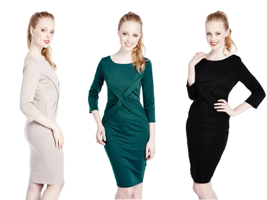 Kobiecość w zgodzie z dress code'em: sukienki do biura Sugarfree