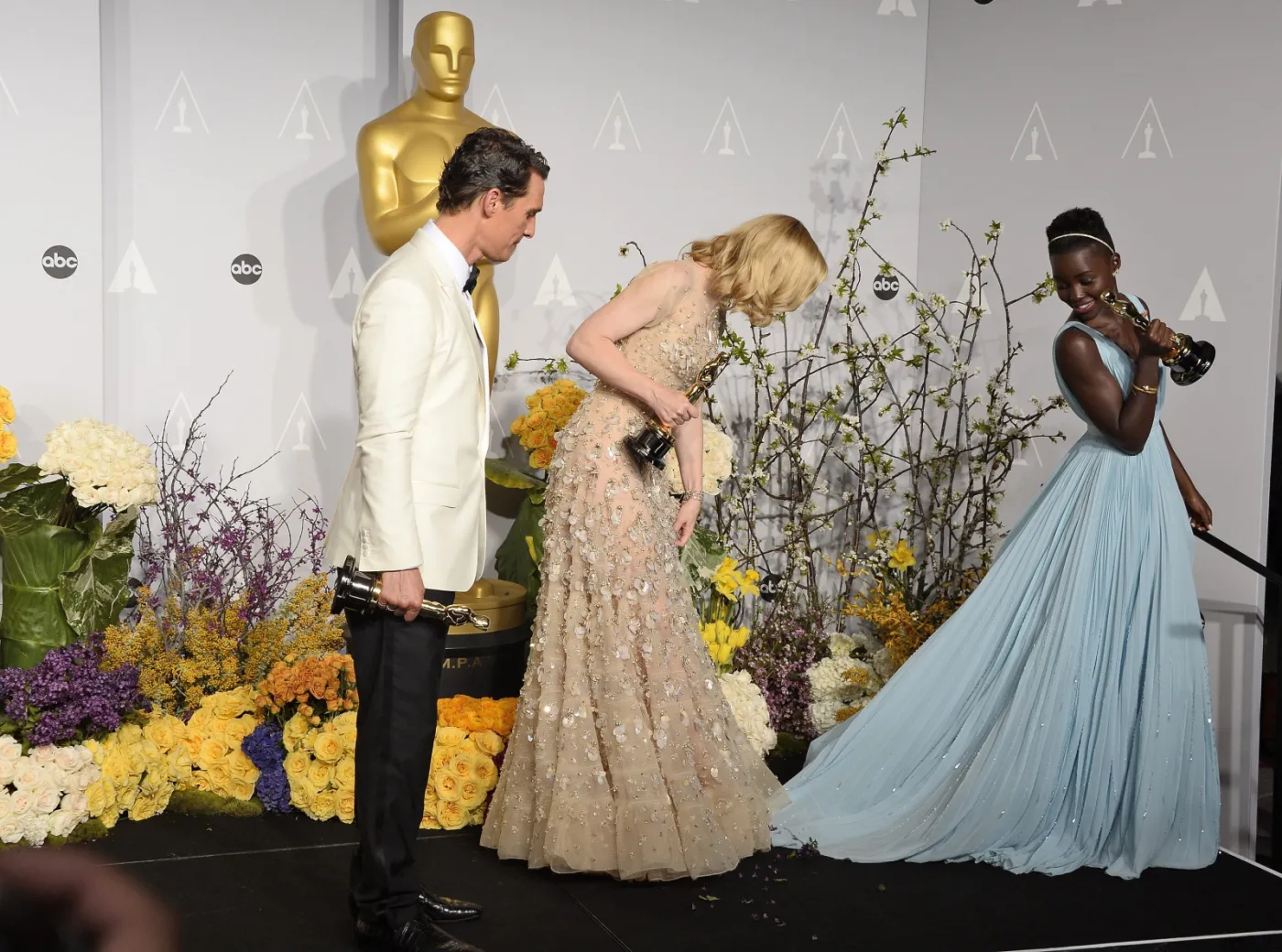 Matthew McConaughey, Cate Blanchett i Lupita Nyong'o