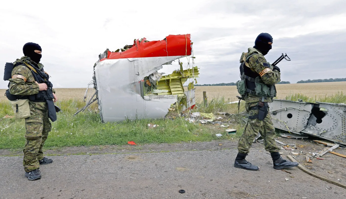 Miejsce katastrofy samolotu Malaysia Airlines lot MH17