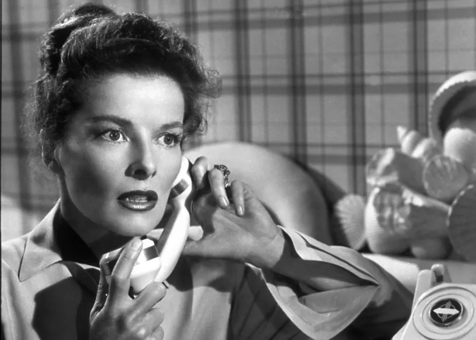 Katharine Hepburn w filmie "W kręgu zła"
