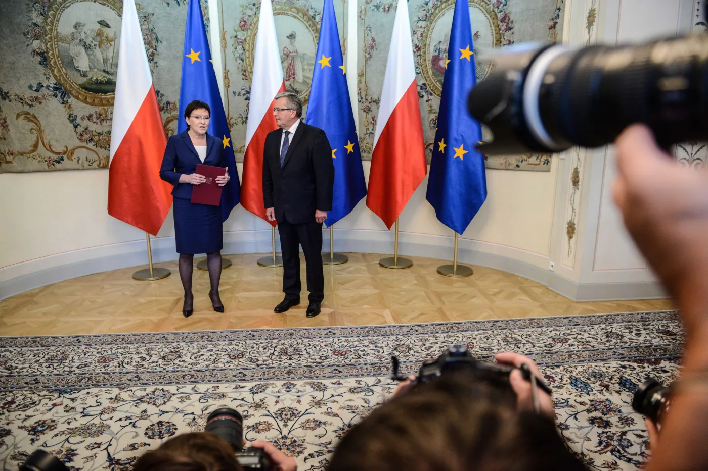 Ewa Kopacz desygnowana na premiera. Prezydent Bronisław Komorowski powierzył jej misję utworzenia rządu