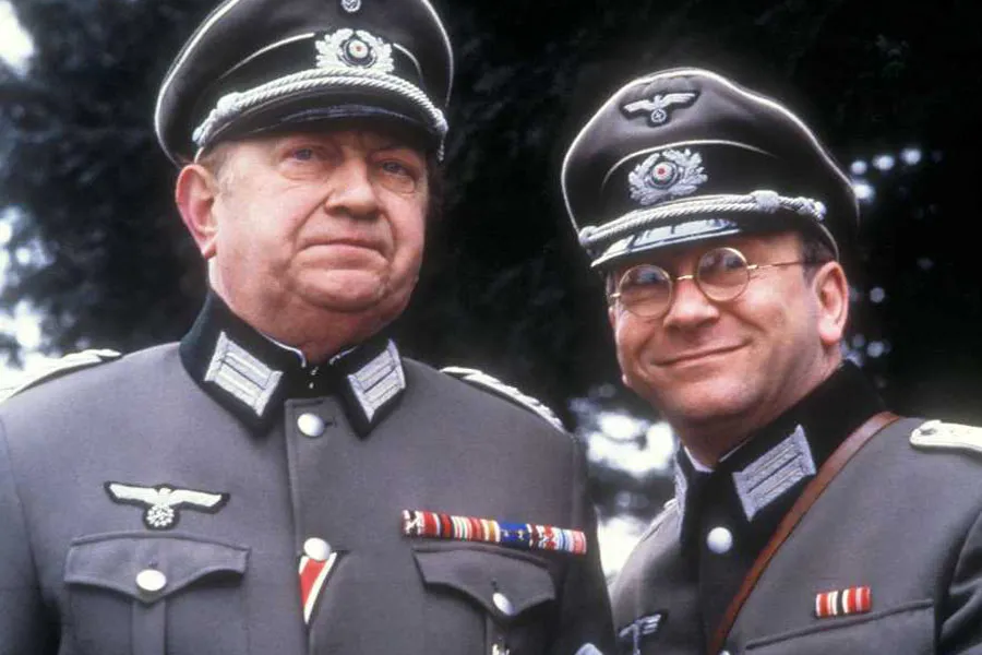 Sam Kelly i Richard Marner w serialu "Allo 'Allo!"
