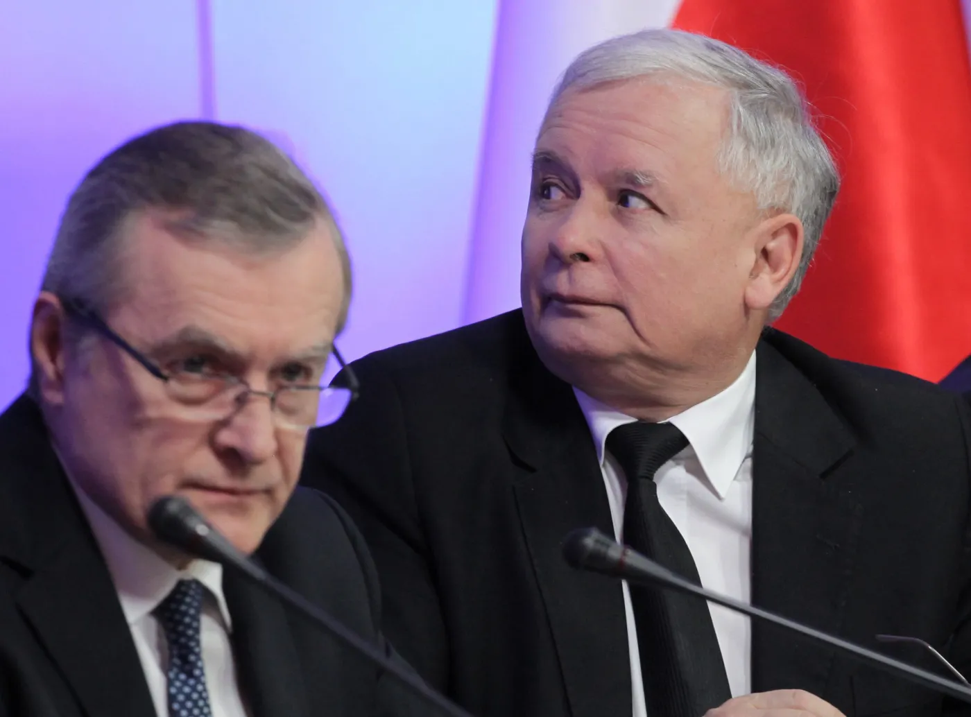Prof. Piotr Gliński i Jarosław Kaczyński