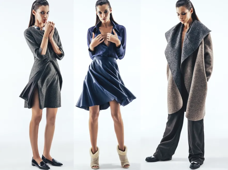 Biurowy formalizm i indywidualność: ubrania Iva Hoppe. Lubimy to!