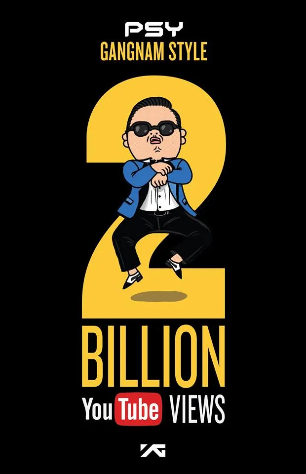 Psy "zdemolował" licznik YouTube. Ponad 2 miliardy odsłon "Gangnam Style"
