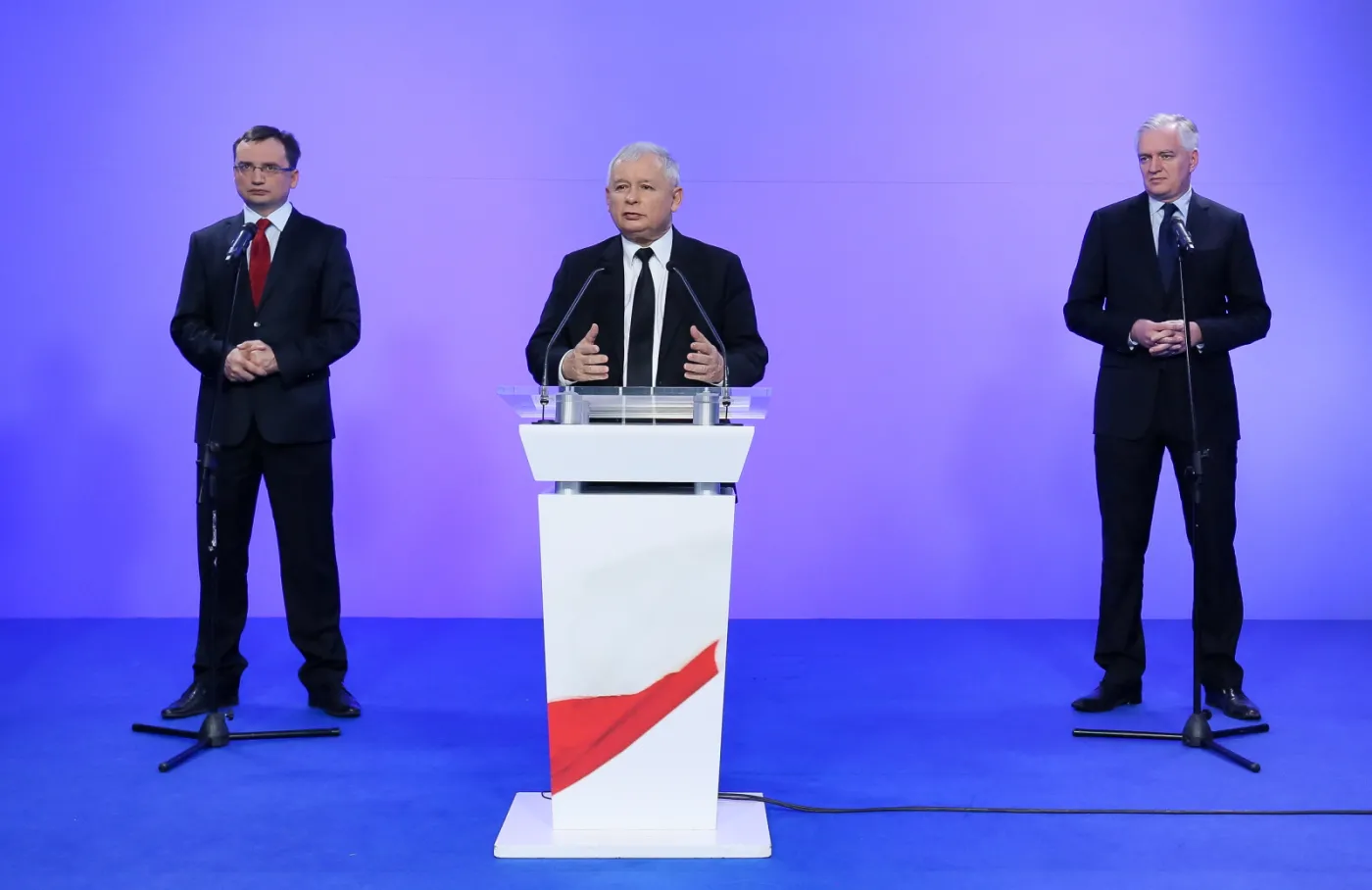 Zbigniew Ziobro, Jarosław Kaczyński, Jarosław Gowin