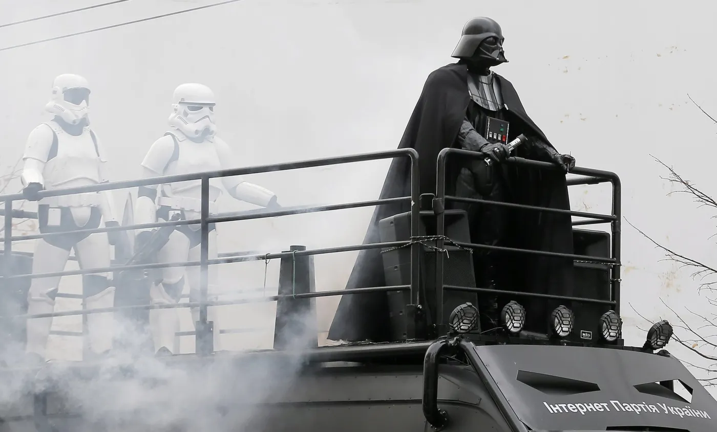 Darth Vader kandydatem Ukraińskiej Partii Internetowej