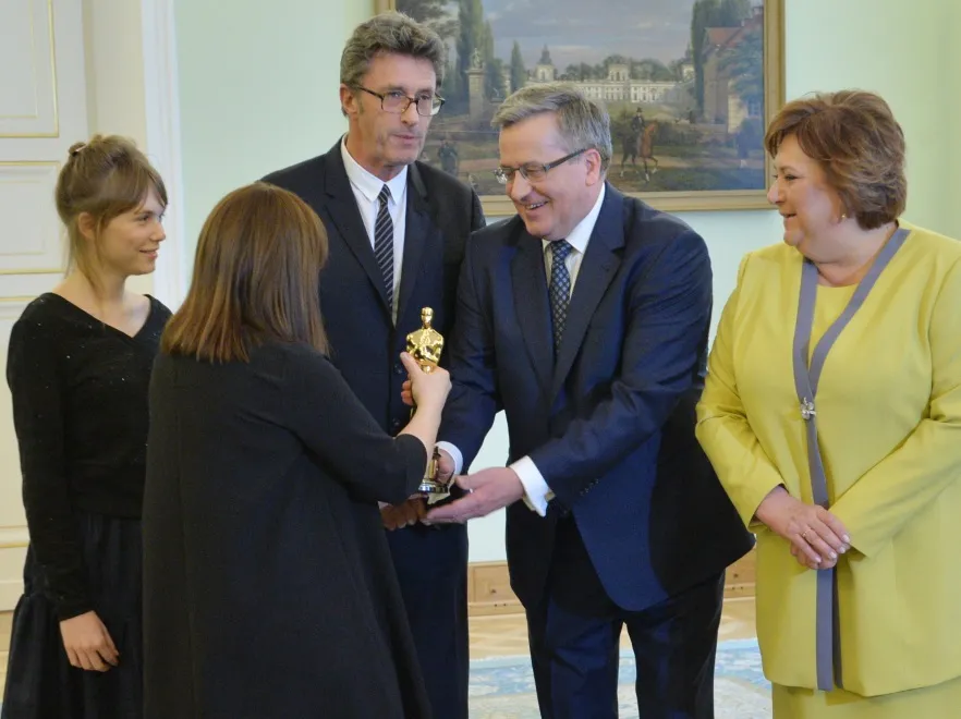 Ewa Puszczyńska; Agata Trzebuchowska; Paweł Pawlikowski; Bronisław Komorowski; Anna Komorowska