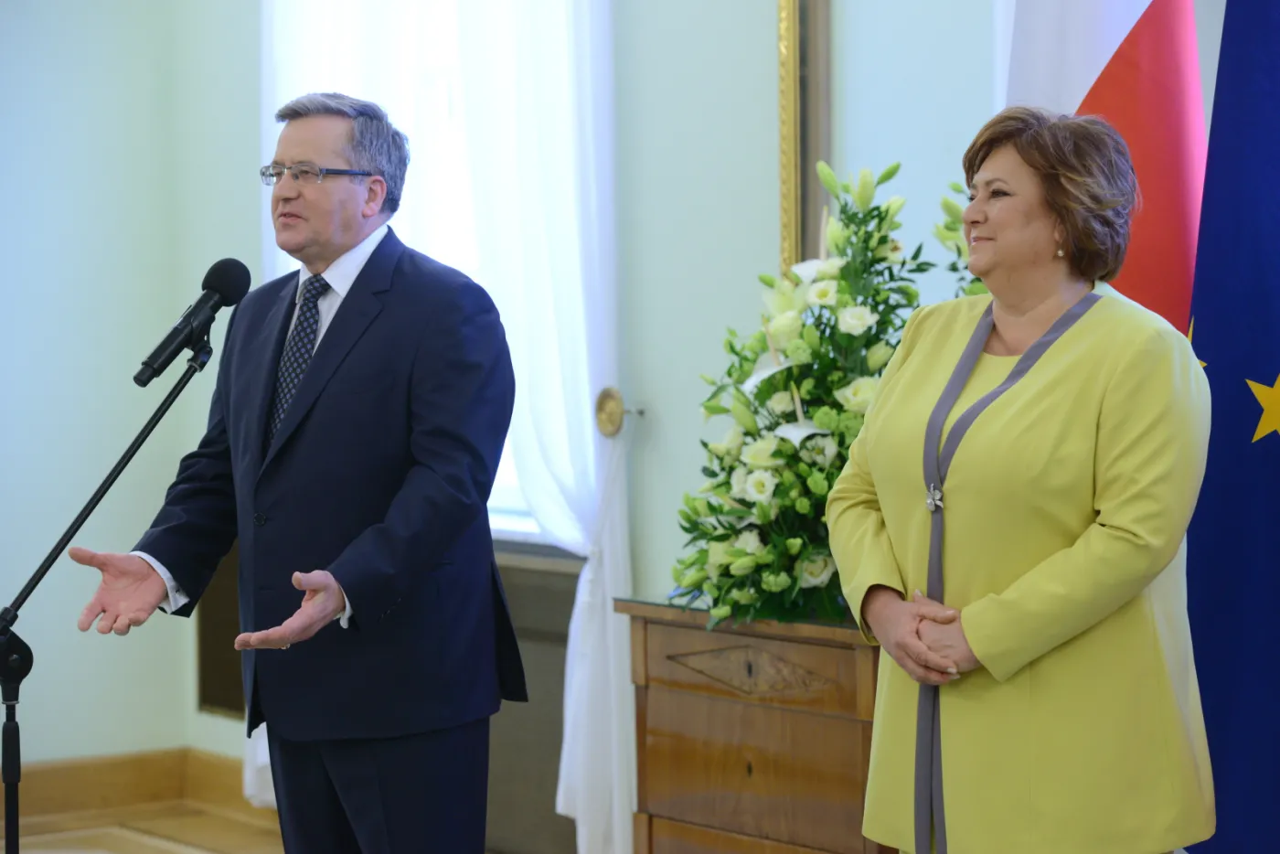 Bronisław Komorowski, Anna Komorowska 