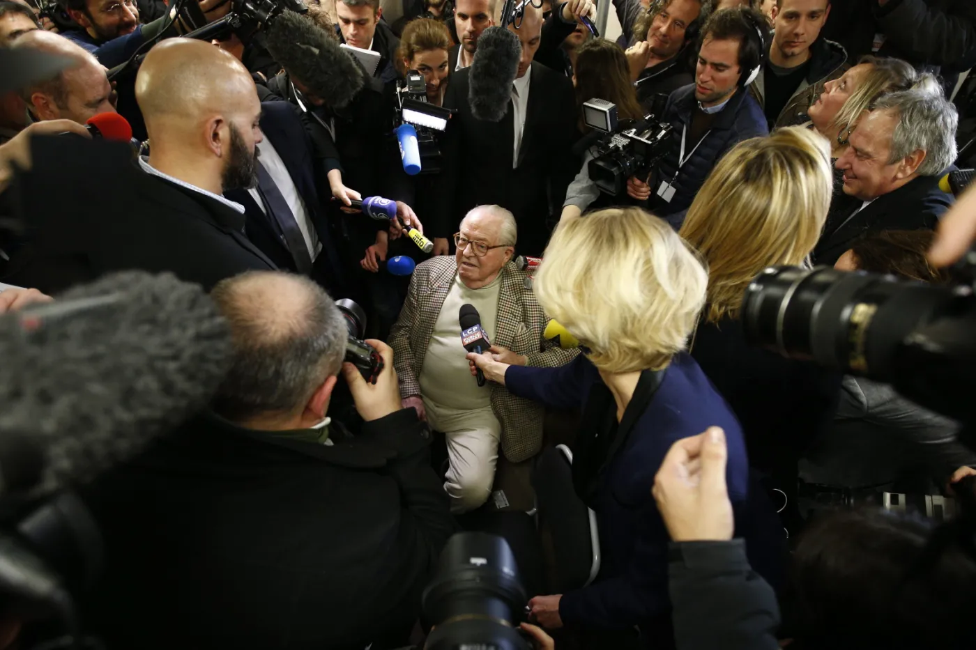 Jean-Marie Le Pen, były szef Frontu Narodowego