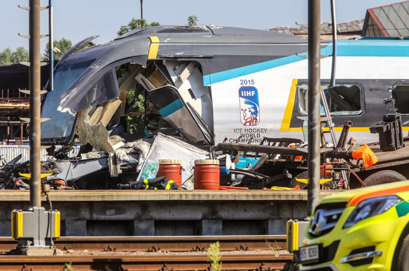 Polak spowodował katastrofę pociągu pendolino w Studence w Czechach