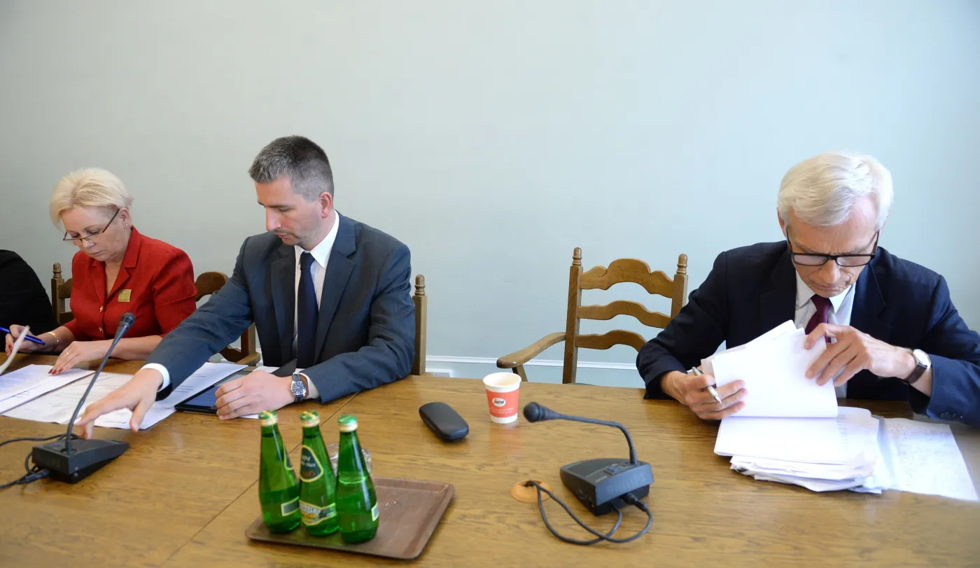 Mateusz Szczurek, Krystyna Skowrońska, Marcin Święcicki 